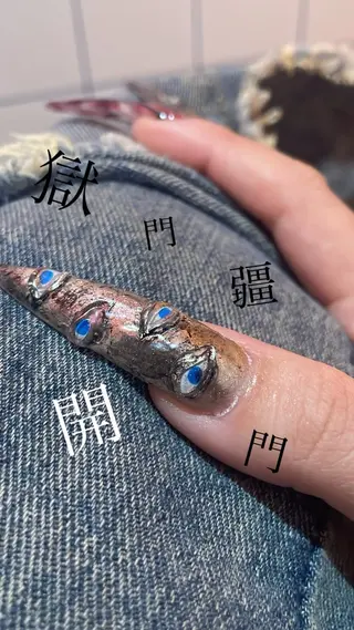 ネイル ひめか🫁 推し概念・個性派のネイルデザイン