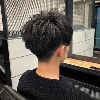 メンズ メンズ特化/パーマ/ メッシュ/竜成のヘアスタイル