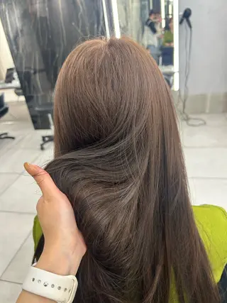 セミロング 銀座/韓国ヘア🤍 レイヤーAYUMIのヘアスタイル