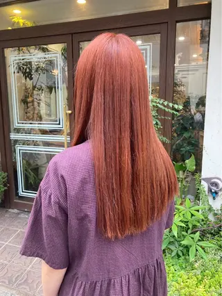 ロング カラー Nicomaria from zacc所属・艶カラー/セット💟 mayukoのヘアスタイル