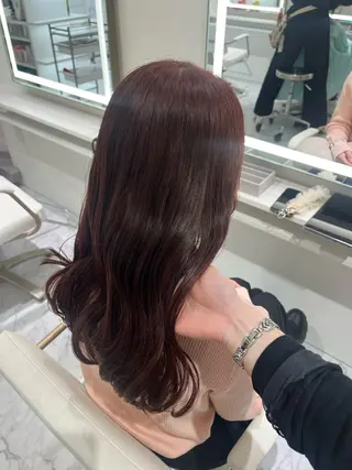 セミロング ParveMix /石田 佳澄🩶のヘアスタイル