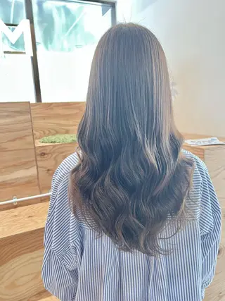 セミロング カラー 顔まわり職人🇰🇷 韓国ヘア/KAITOのヘアスタイル