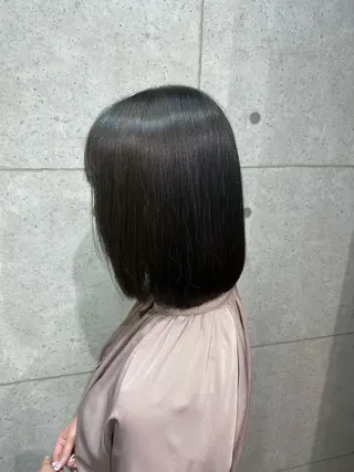 ミディアム ハイトーン/ウルフ/ ボブ/増田のヘアスタイル