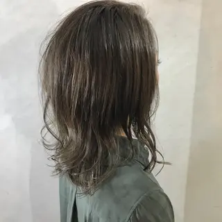 ミディアム カラー 💎髪質改善💎 デザイナーshinのヘアスタイル