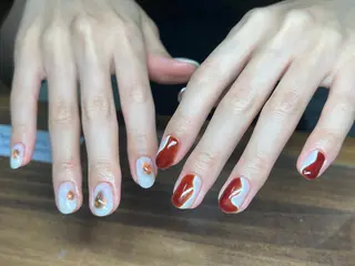 ネイル lucky nail 歌舞伎町のネイルデザイン