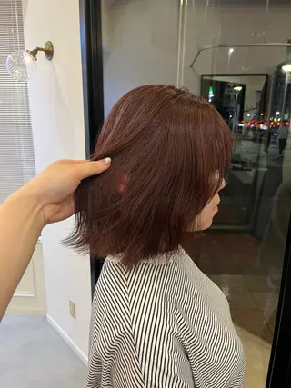 カラー chika/艶カラー /似合わせカラーのヘアスタイル