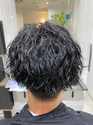 パーマ メンズ 伊藤 海のヘアスタイル