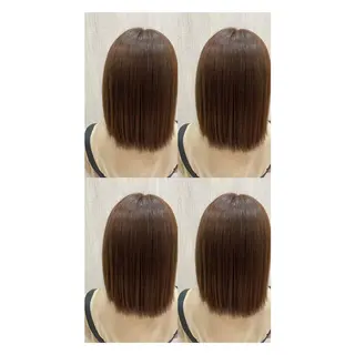 ミディアム カラー 店長✨レイヤー✖️ 髪質改善✖️韓国ヘアのヘアスタイル