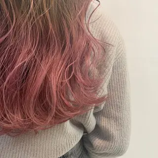 ロング 暖色系カラー❤️櫻井 亜美のヘアスタイル