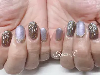 ネイル 芦辺 香奈のネイルデザイン