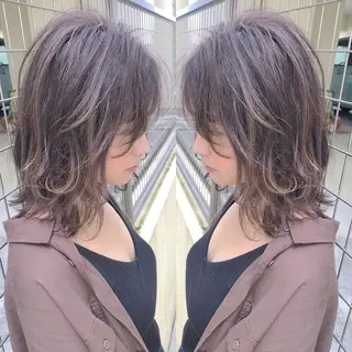 ミディアム パーマ grand juteのヘアスタイル