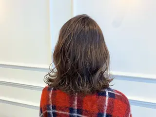 ミディアム カラー Silk-lei【銀座店】所属・銀座/美髪縮毛矯正 /髪質改善/山本翔華のヘアスタイル