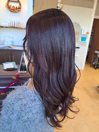 ロング カラー 本多 いぶきのヘアスタイル