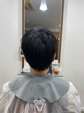 ショート メンズ Aloa登戸所属・武田 学のヘアスタイル