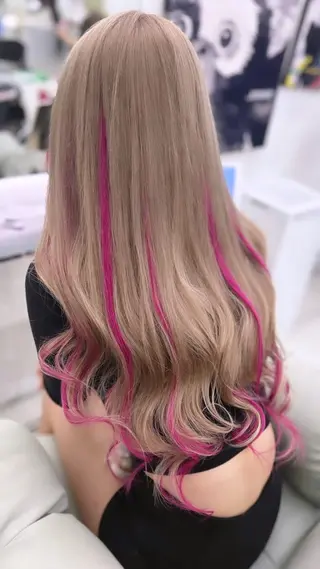 ロング 中村 海星のヘアスタイル