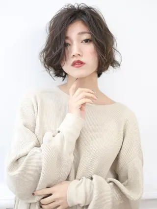 ショート ＨＩ ROのヘアスタイル