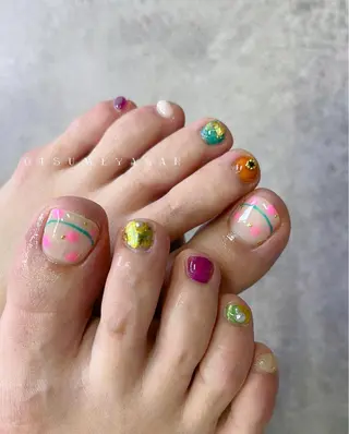 ネイル otsumeyasan所属・わたなべ ちかのネイルデザイン