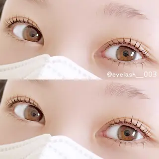 マツエク・マツパ Eyelash 003のマツエク・マツパデザイン