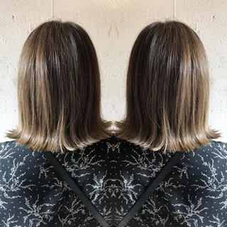 ミディアム あらき ちさとのヘアスタイル