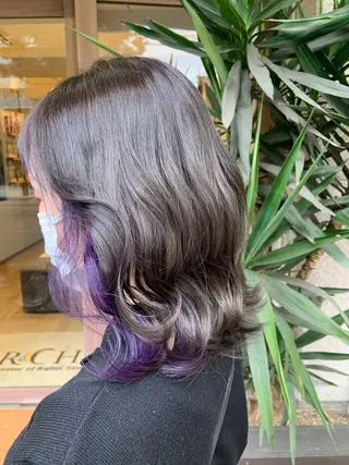 ミディアム カラー 🤍透明感/韓国風 🤍サクラギヒトミのヘアスタイル