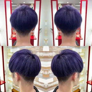 ショート カラー メンズ "PEPPU "所属・🌈推し色派手髪 ハイトーンShinのヘアスタイル