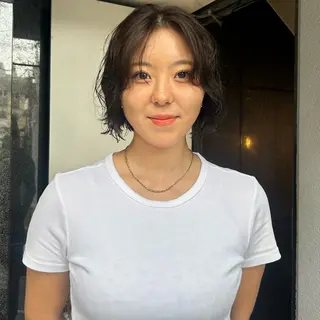 ショート パーマ 🌿ボブ パーマ高橋啓太🌿のヘアスタイル