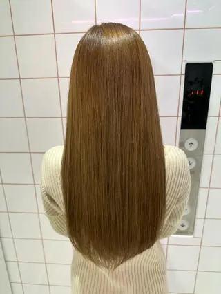 ロング Lond　luce心斎橋所属・✨縮毛矯正✨レイヤー ホウダカズヒロのヘアスタイル