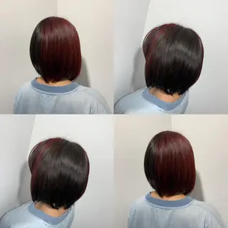 ショート カラー もにか🌞原宿/渋谷 🌝ブリーチカラーのヘアスタイル