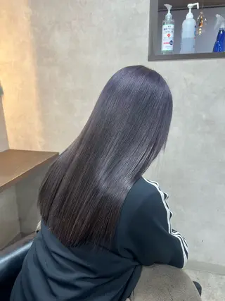 ロング リエンスクレア川田 髪質改善/ブリーチのヘアスタイル