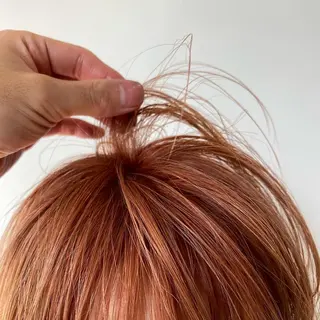 ショート カラー あやめ【顔まわり/レ イヤー/柔らかカラ】のヘアスタイル