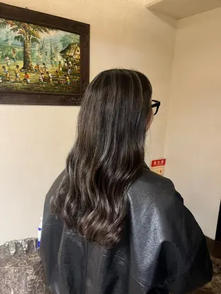 セミロング ハイトーン/ボブ/ 髪質改善🦖mahoのヘアスタイル