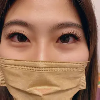 カラー パーマ マツエク・マツパ アイブロウ 神山 ビューティー・アイのマツエク・マツパデザイン