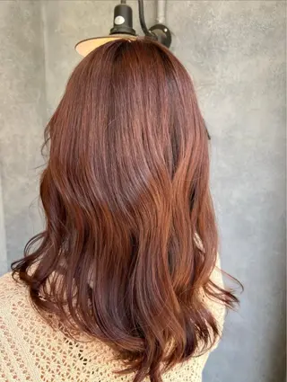 ロング カラー N°jillva 𝑘𝑎𝑟𝑖𝑛のヘアスタイル