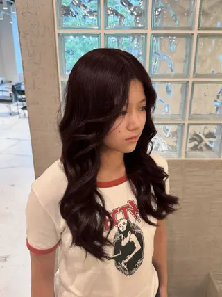 セミロング カラー カラー🌈／ 髪質改善✨／凜太郎のヘアスタイル