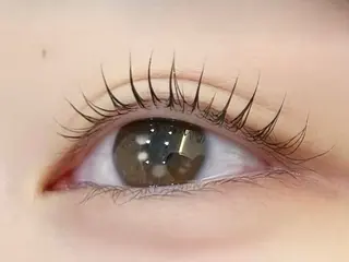 マツエク・マツパ 岡本葵子カットモデル ┊束感マツエクのマツエク・マツパデザイン