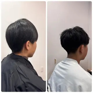 メンズ キッズ アライズ所属・✨髪質改善✨ブリーチ 無しカラー山下竣介のヘアスタイル