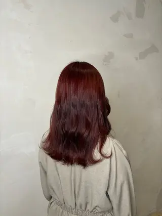 セミロング カラー カノエ下関熊野店 /AOIのヘアスタイル