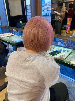 ショート カラー 村田 りょうやのヘアスタイル