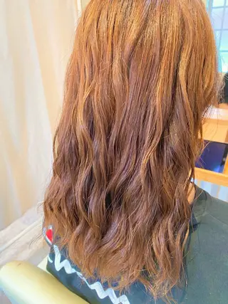 ロング カラー ヘアアレンジ Design Color🐰アユミのヘアスタイル