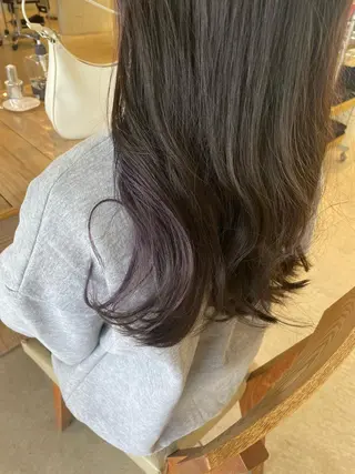 ロング カラー レイヤーカット/ マリアのヘアスタイル