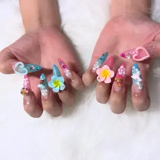 ロング mao .のネイルデザイン