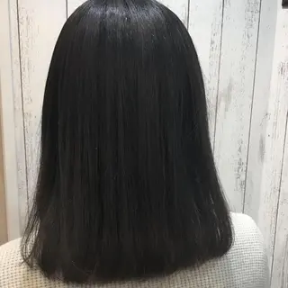 ミディアム カラー パーマ embrace エンブレイスのヘアスタイル