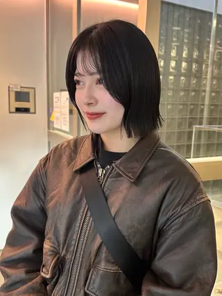 ショート ボブ/似合わせ レイヤーcocomoのヘアスタイル