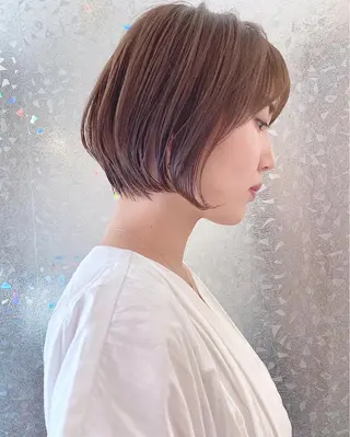 ショート カラー 明るい白髪染め専門店兵庫駅前店所属・山口 一馬のヘアスタイル