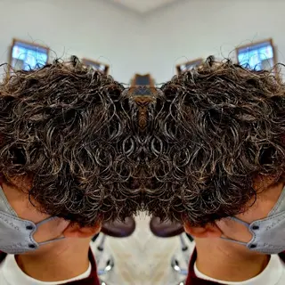 パーマ ショート メンズ ✨弱酸性縮毛矯正✨ ✨髪質改善✨hiroのヘアスタイル