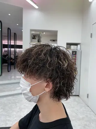 パーマ メンズ SALOWIN札幌大通店所属・札幌メンズ専門美容師 🌪SHO🌪️のヘアスタイル