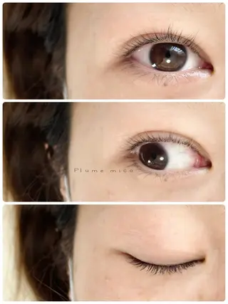 マツエク・マツパ Plume micoのマツエク・マツパデザイン