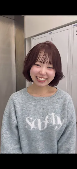 ショート カラー 名古屋/艶カラー🫧 /アレンジ/ショートのヘアスタイル