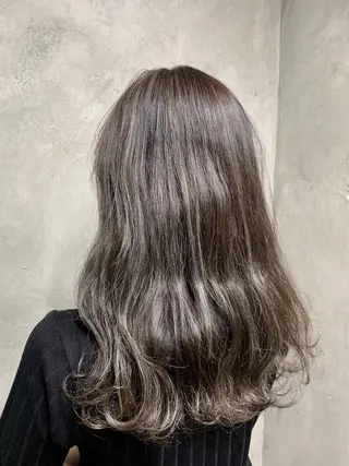 セミロング カラー 🌈髪質改善💕 縮毛矯正✨青木まで✨のヘアスタイル