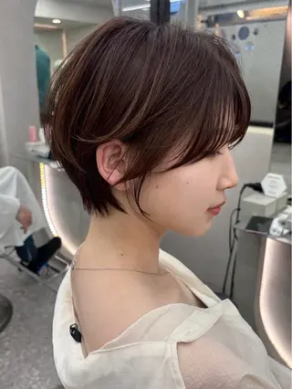 ショート カラー Lond Bloom 天神ショート/ボブのヘアスタイル